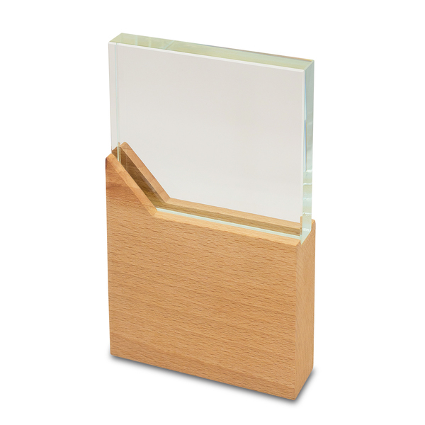 KINGSTON trophy made of crystal and wood R22191.00 • Promoshop