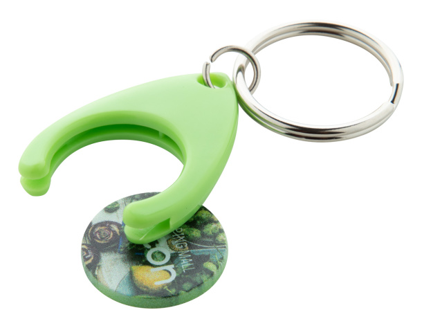 Nelly trolley coin keyring