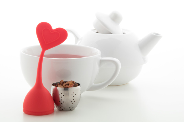 Jasmin tea infuser, heart