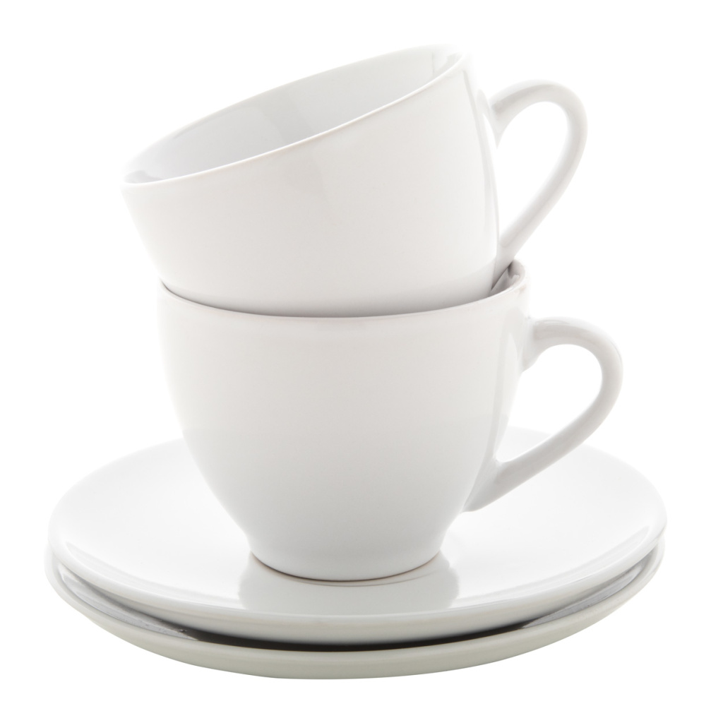 Cappuccino cups shop set