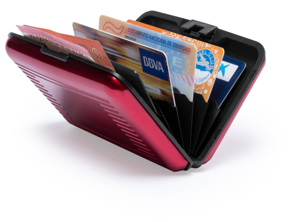 Credit card shop wallet holder
