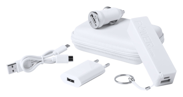 Dutian usb charger and power bank set
