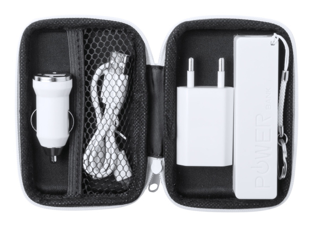 Dutian usb charger and power bank set