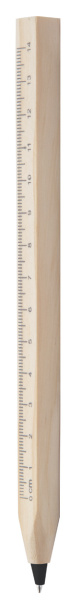 Burnham ballpoint pen with ruler