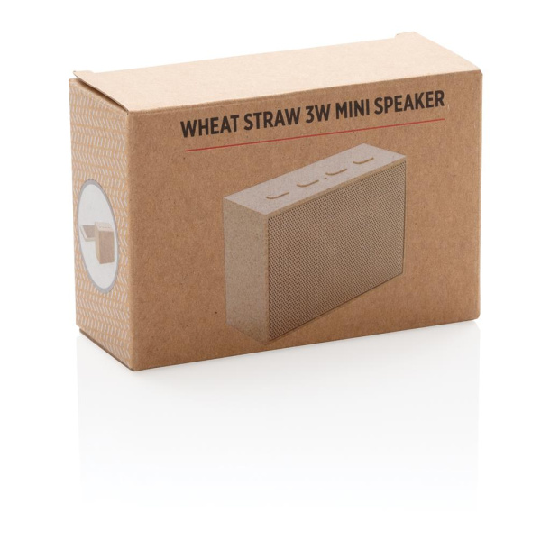  Wheat straw zvučnik od eco plastike