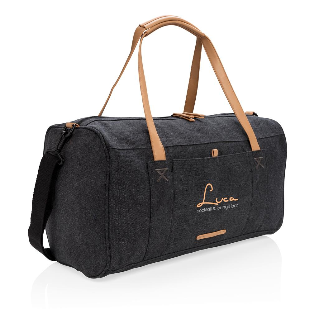 Canvas travel weekendbag pvc free P762.471 Promoshop