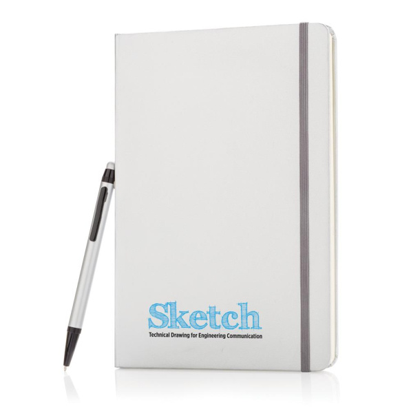  Standard hardcover A5 notebook with stylus pen