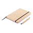  A5 notebook with bamboo pen including stylus