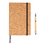  A5 notes s bambus kemijskom olovkom za ekrane osjetljive na dodir