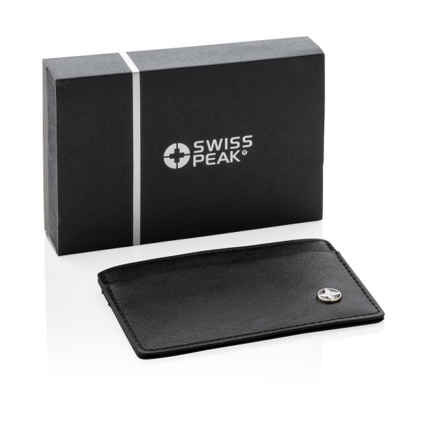 Swiss Peak RFID anti-skimming card holder