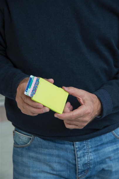  Multiple cardholder with RFID anti-skimming