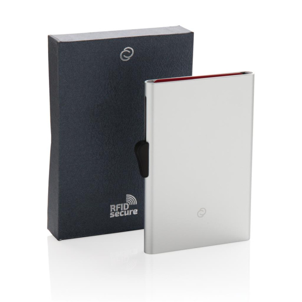  C-Secure aluminium RFID card holder