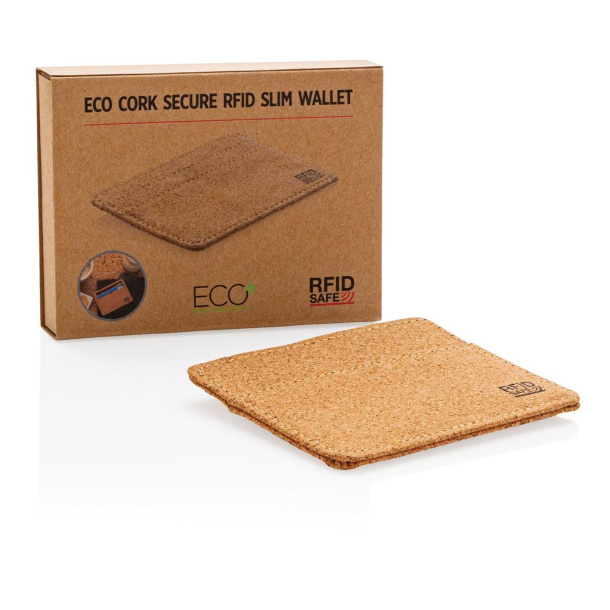  tanki novčanik od eko pluta s RFID zaštitom