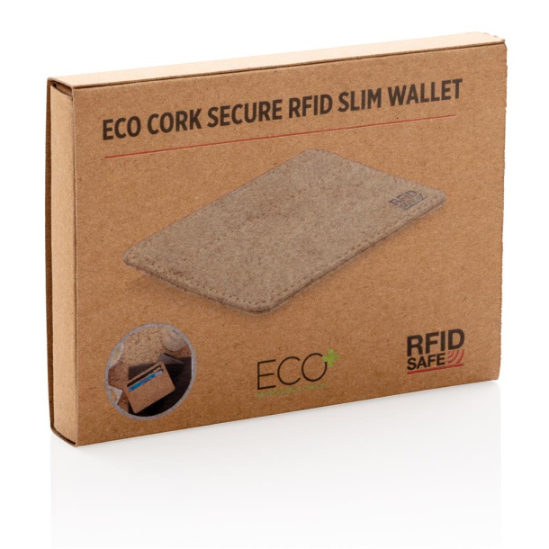  tanki novčanik od eko pluta s RFID zaštitom