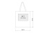 MALL cotton shopping bag, 130 g/m2