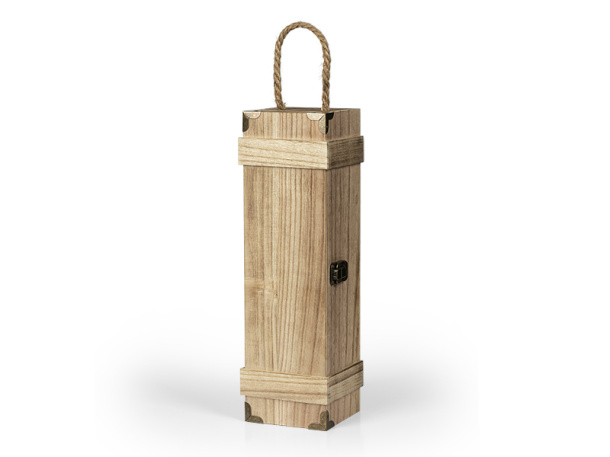 BAROQUE wooden single bottle gift box