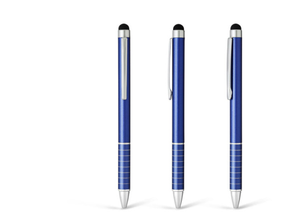 TOUCH Metalna touch olovka - plava tinta