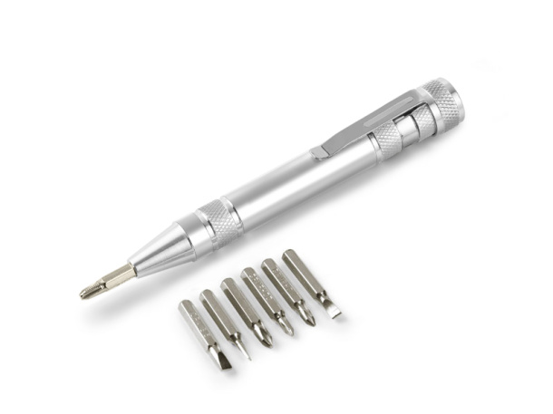 HOBY screwdriver with changeable bits