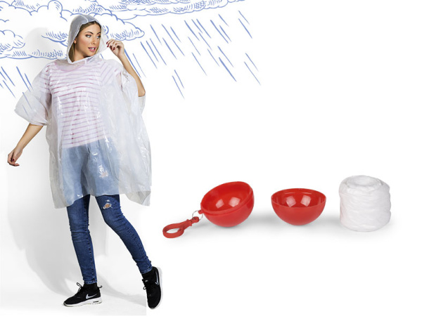 RAINCO raincoat in a plastic ball