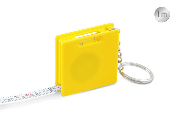 BRICK key holder with tape measure