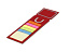 SCALA paper bookmark with stickers