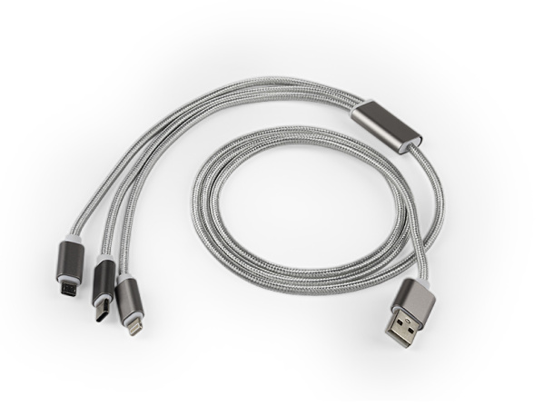 FLET USB cable for charging 3 in 1