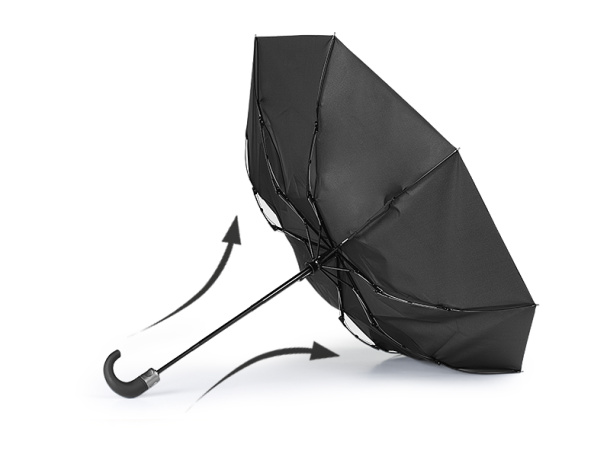 SMITH foldable windproof umbrella with automatic open/close function - CASTELLI