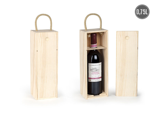 BORDO Drvena poklon kutija za vino - CASTELLI