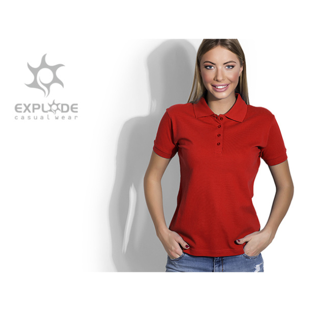 TOP GUN LADY women’s polo shirt - EXPLODE
