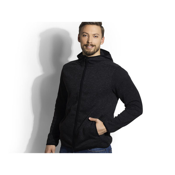 JOKER mélange hooded sweatshirt - EXPLODE