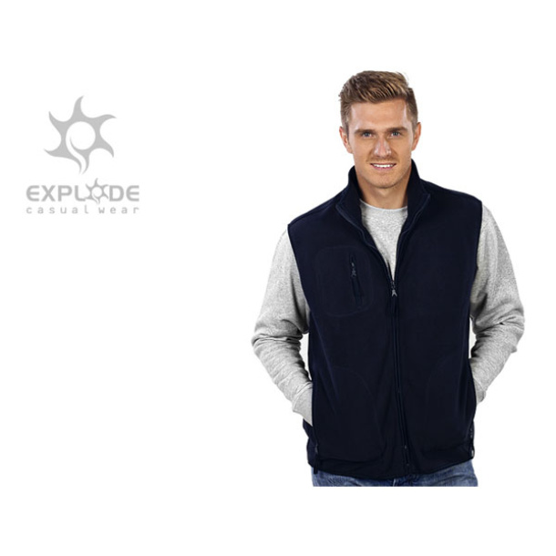 TRAPPER polar fleece vest - EXPLODE