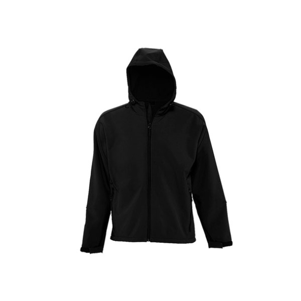 PROTECT MEN Softshell hooded jacket explode 57.025.30 XXL Promoshop