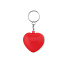 LOVY RING Keyring with PU heart