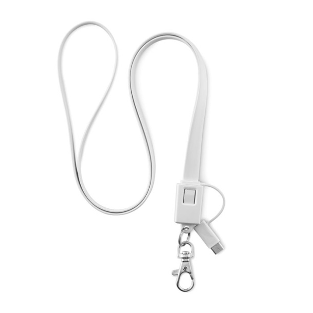 NECKLET Lanyard charging cable