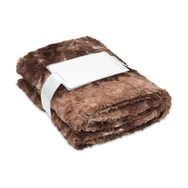 ANDERMATT Fake fur blanket