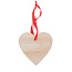 WOOHEART božićni ukras u obliku srca