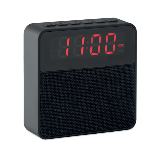 PEKIN Fabric clock-alarm speaker