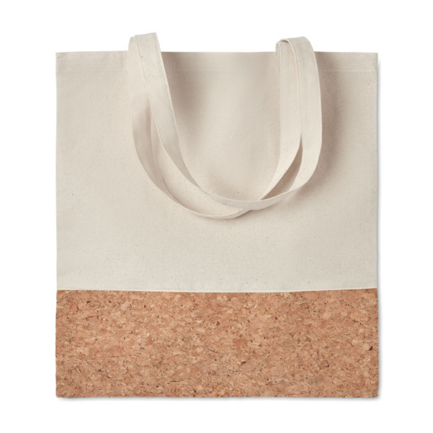 ILLA TOTE Shopping bag cork details, 160 g/m2