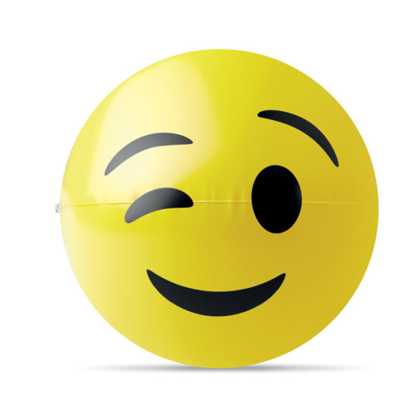 WINKY Beach ball with wink emoticon
