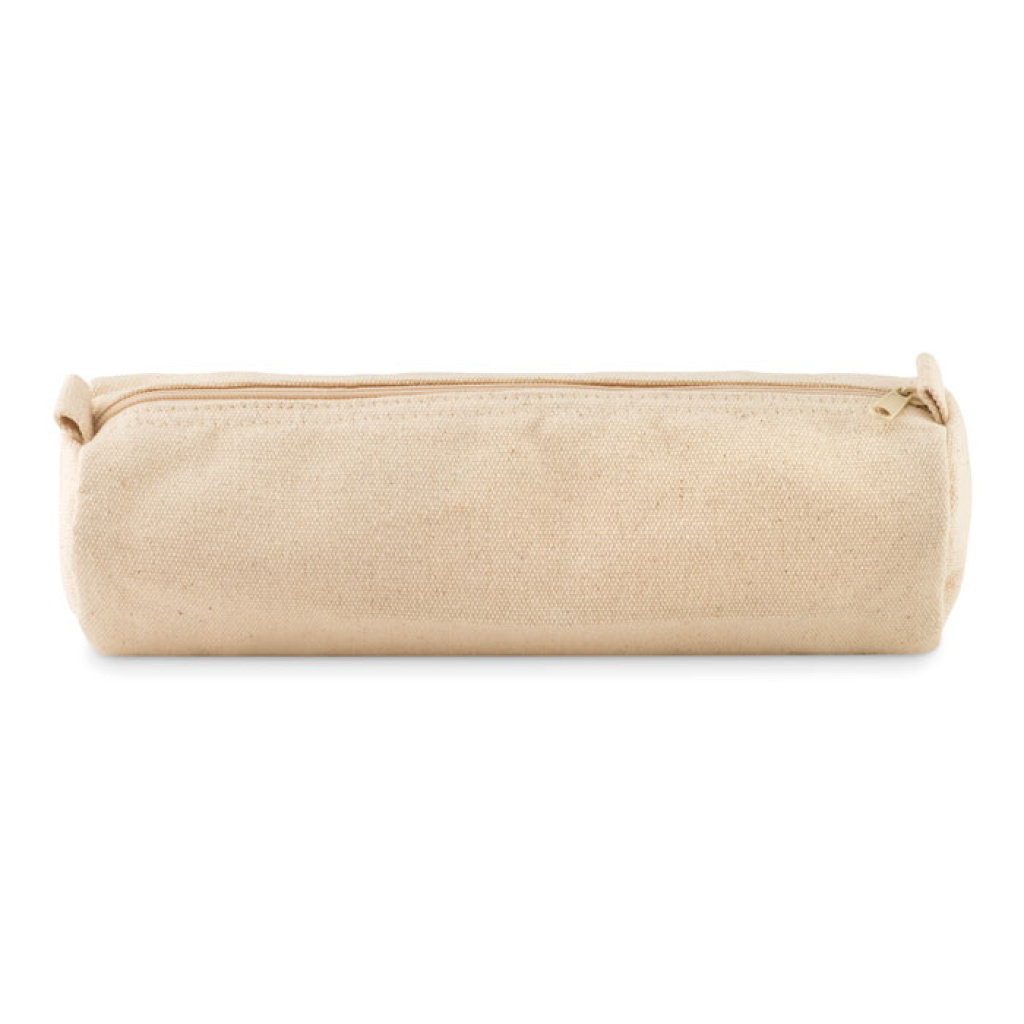 White cotton pencil case hotsell