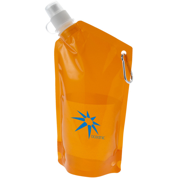 Cabo 600 ml water bag with carabiner - Bullet