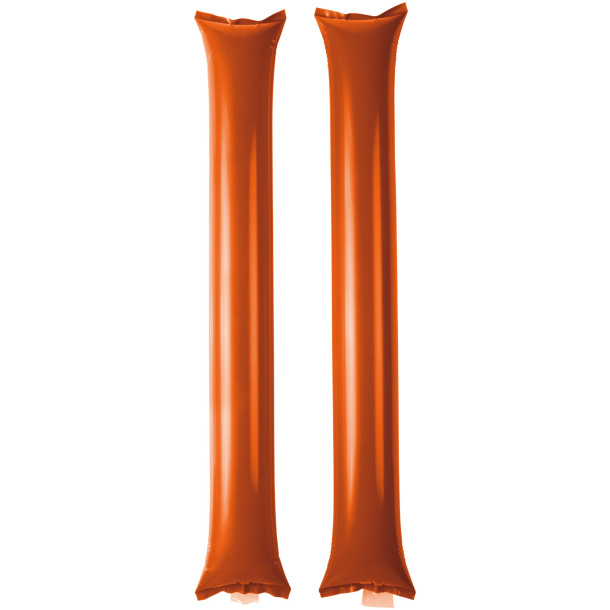 Cheer 2-piece inflatable cheering sticks - Unbranded