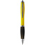 Nash ballpoint pen coloured barrel and black grip - Unbranded