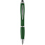 Nash stylus ballpoint pen with coloured grip - Unbranded