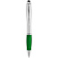 Nash stylus ballpoint with coloured grip - Unbranded