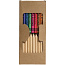 Lucky 19-piece coloured pencil and crayon set - Unbranded