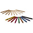 Lucky 19-piece coloured pencil and crayon set - Unbranded