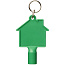 Maximilian house-shaped meterbox key with keychain