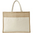 Mumbay cotton pocket jute tote bag - Unbranded