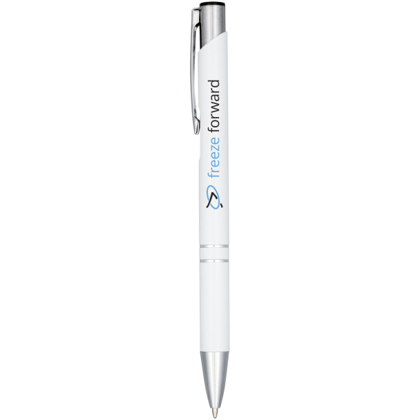 Moneta anodized aluminium click ballpoint pen - Unbranded